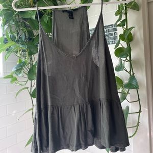 Green Spaghetti Tank